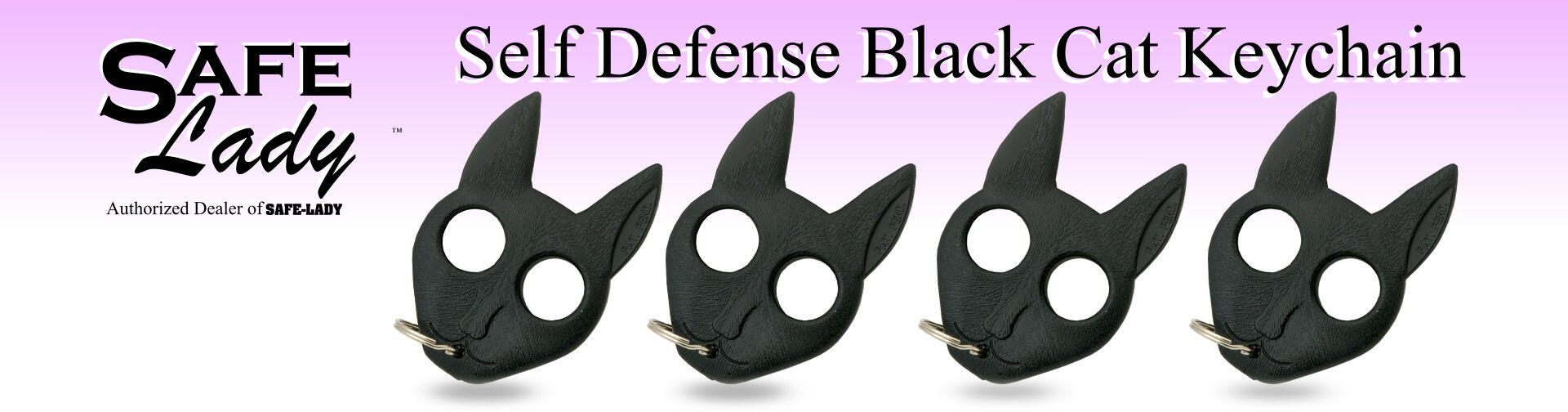 black cat keychain